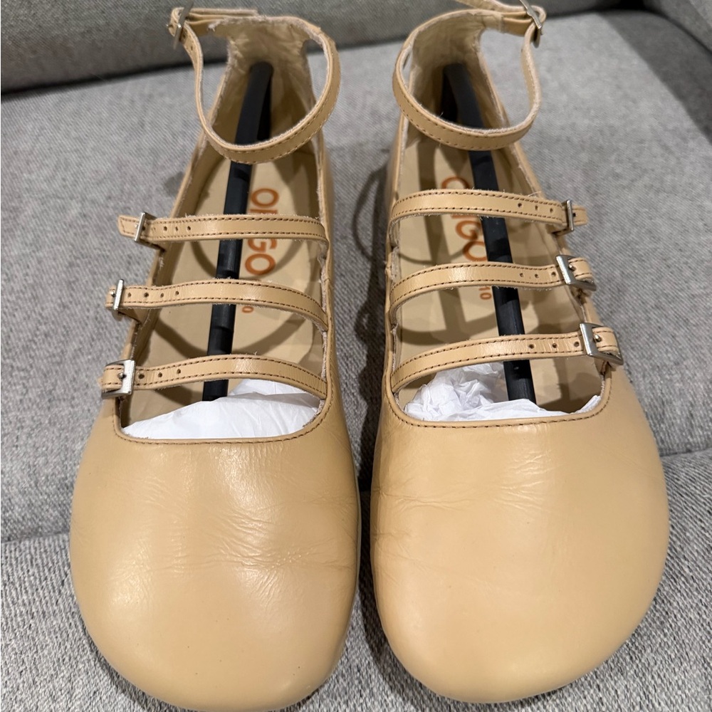 Origo Womens Size 10 Beige Strappy Women's flats